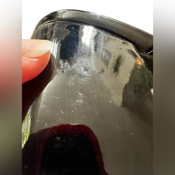 Nine West Women’s Galvin Black Patent Block Heel Sandals - Size 9, 2.5 inch heel - Picture 7 of 7